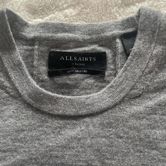 Allsaints Wool Sweater Sz XL - Picture 3 of 5